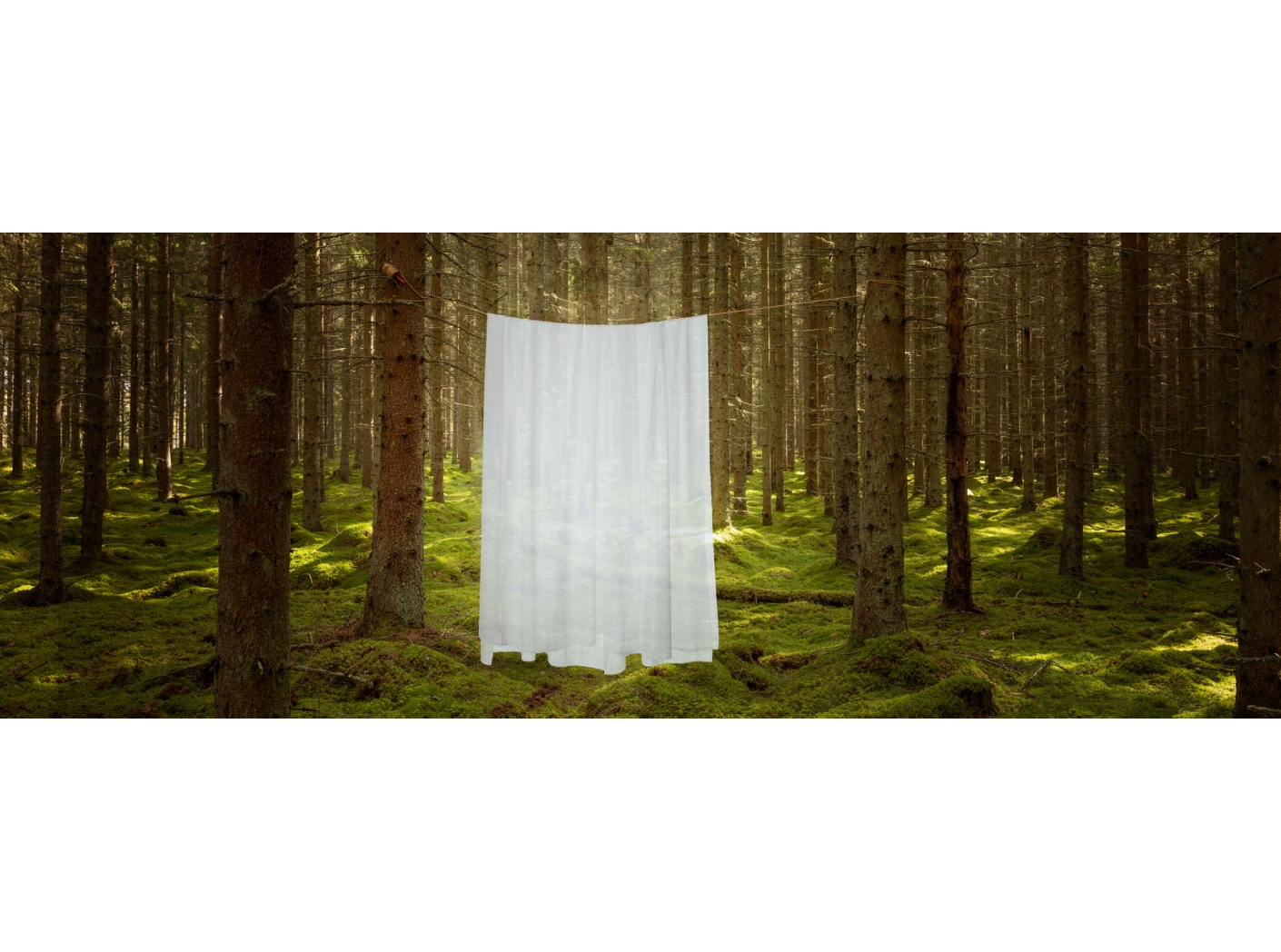 Curtain Monza FR 101 White, 300cm Curtain Monza FR 101 White, 300cm