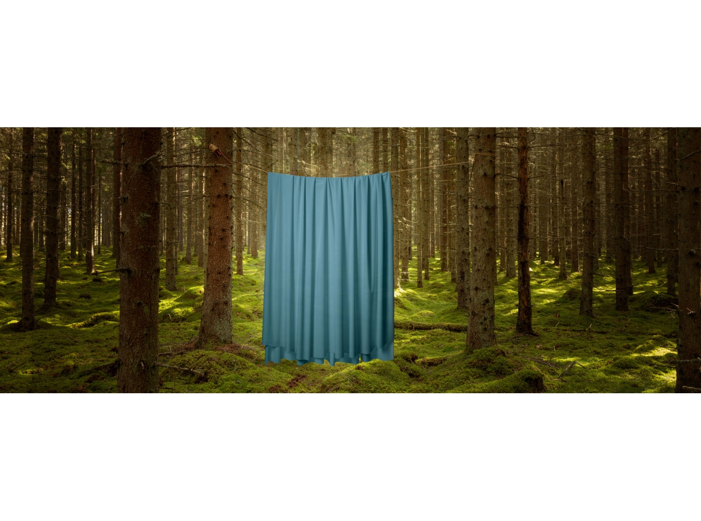 Curtain Roma Velvet FR 47 Emerald, 300cm Curtain Roma Velvet FR 47 Emerald, 300cm
