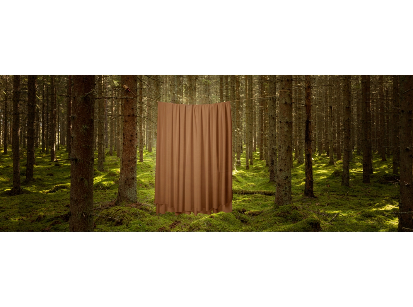 Curtain Roma Velvet FR 20 Brick, 300cm Curtain Roma Velvet FR 20 Brick, 300cm