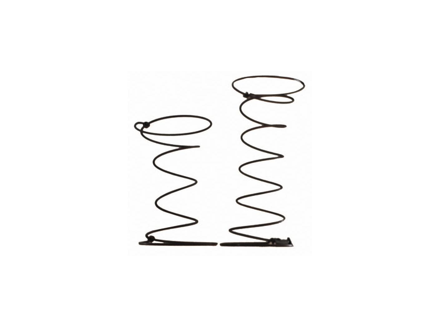 Polsterfeder doppelkegel für rücken, 5-ringe, 15cm, 25st/fp Polsterfeder doppelkegel für rücken, 5-ringe, 15cm, 25st/fp