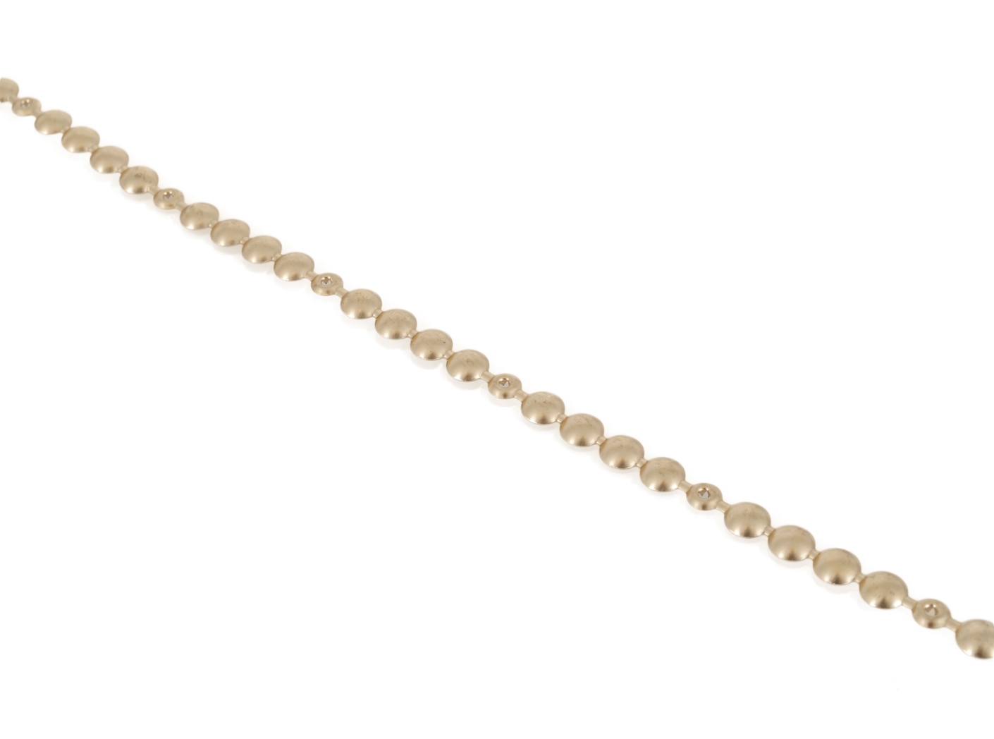 Decorative nails in lengths 100 Brass, Ø9,6mm, incl. nails, 50m/fp Decorative nails in lengths 100 Brass, Ø9,6mm, incl. nails, 50m/fp