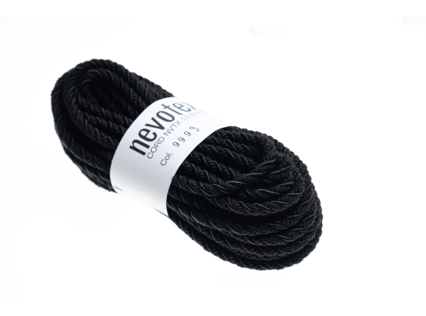 Cord NVTX matt/shiny 9999 Black, 12,5m/fp Cord NVTX matt/shiny 9999 Black, 12,5m/fp