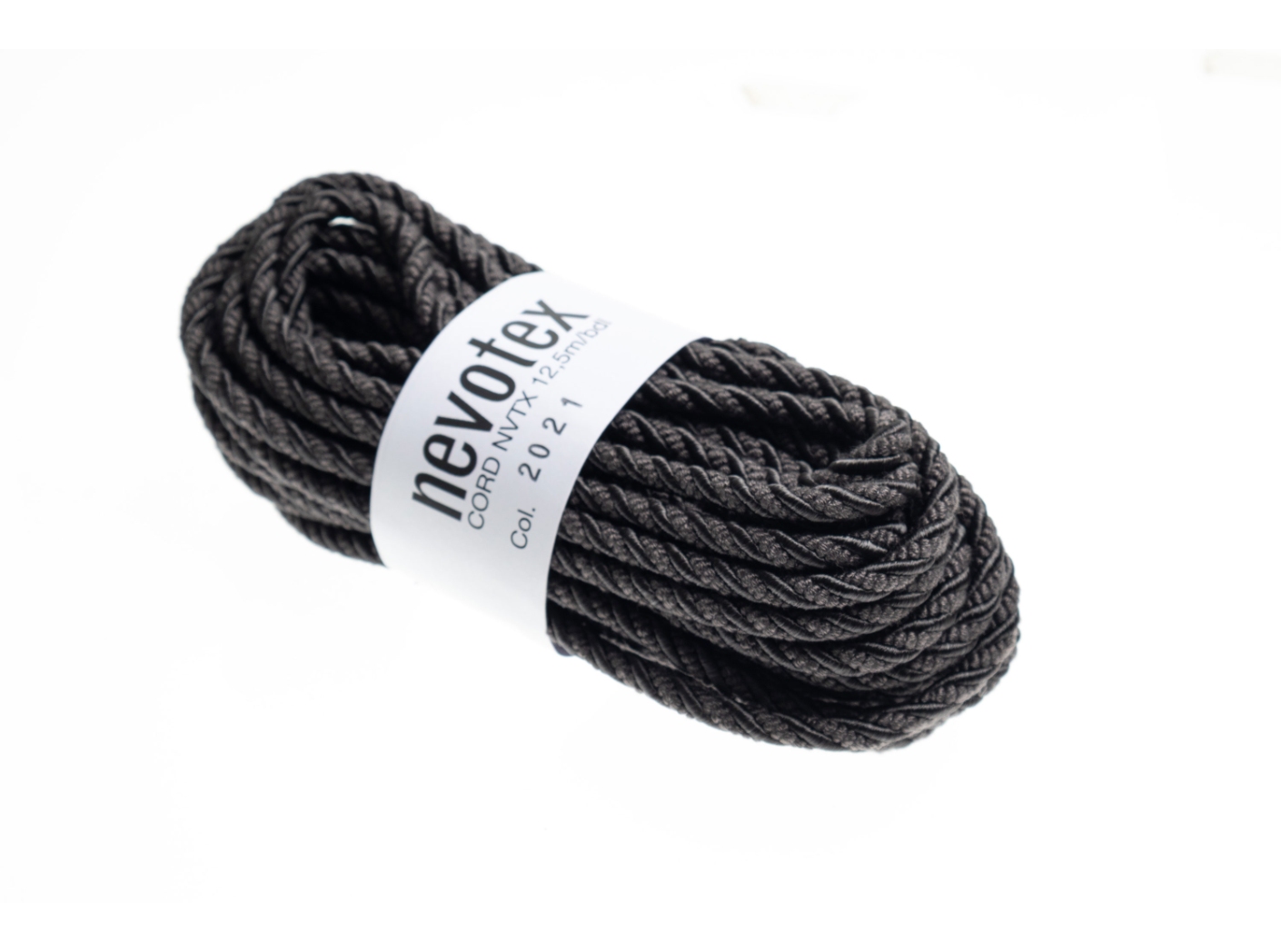 Cord NVTX matt/shiny 2021 Dark grey, 12,5m/fp Cord NVTX matt/shiny 2021 Dark grey, 12,5m/fp