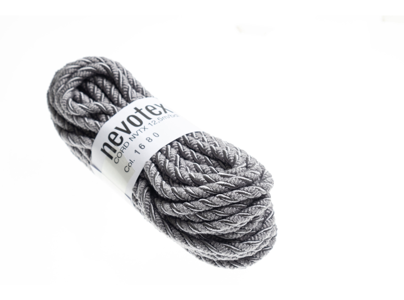Cord NVTX matt/shiny 1680 Grey, 12,5m/fp Cord NVTX matt/shiny 1680 Grey, 12,5m/fp