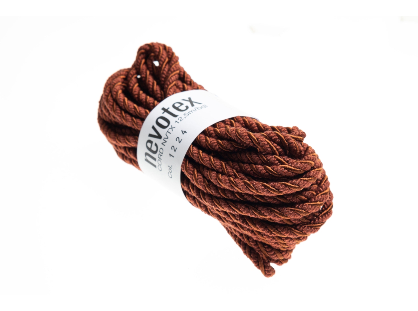 Cord NVTX matt/shiny 1224 Rust, 12,5m/fp Cord NVTX matt/shiny 1224 Rust, 12,5m/fp