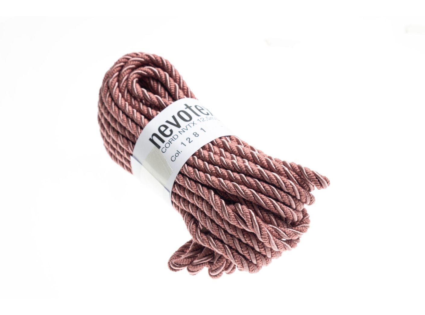 Cord NVTX matt/shiny 1281 Pink, 12,5m/fp Cord NVTX matt/shiny 1281 Pink, 12,5m/fp