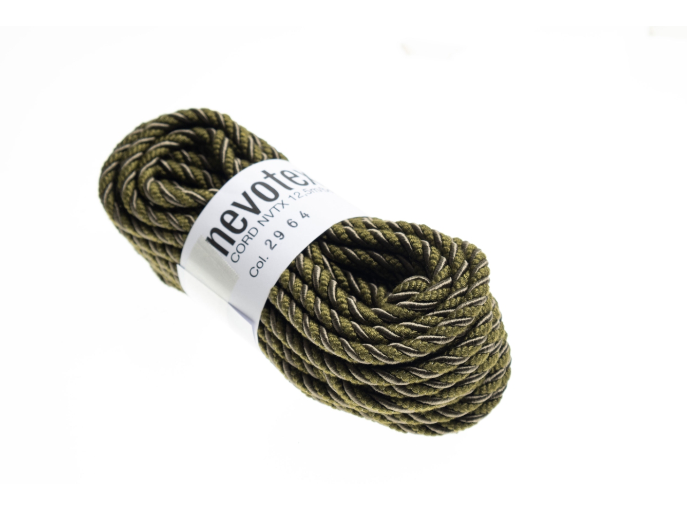 Cord NVTX matt/shiny 2964 Olive, 12,5m/fp Cord NVTX matt/shiny 2964 Olive, 12,5m/fp