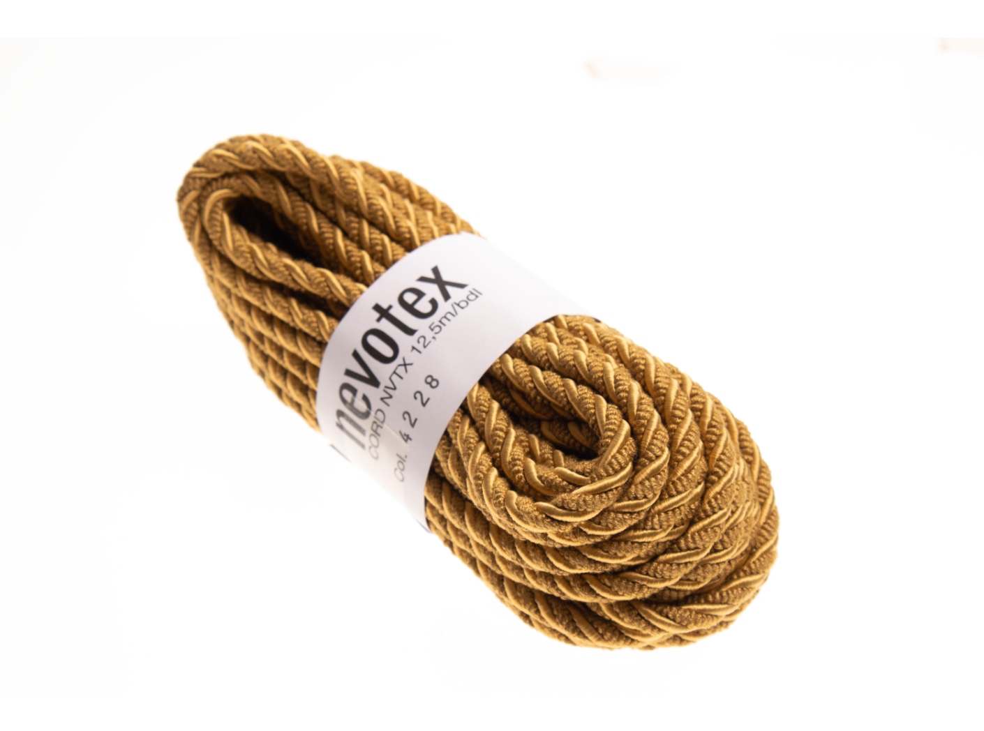 Cord NVTX matt/shiny 4228 Gold, 12,5m/fp Cord NVTX matt/shiny 4228 Gold, 12,5m/fp