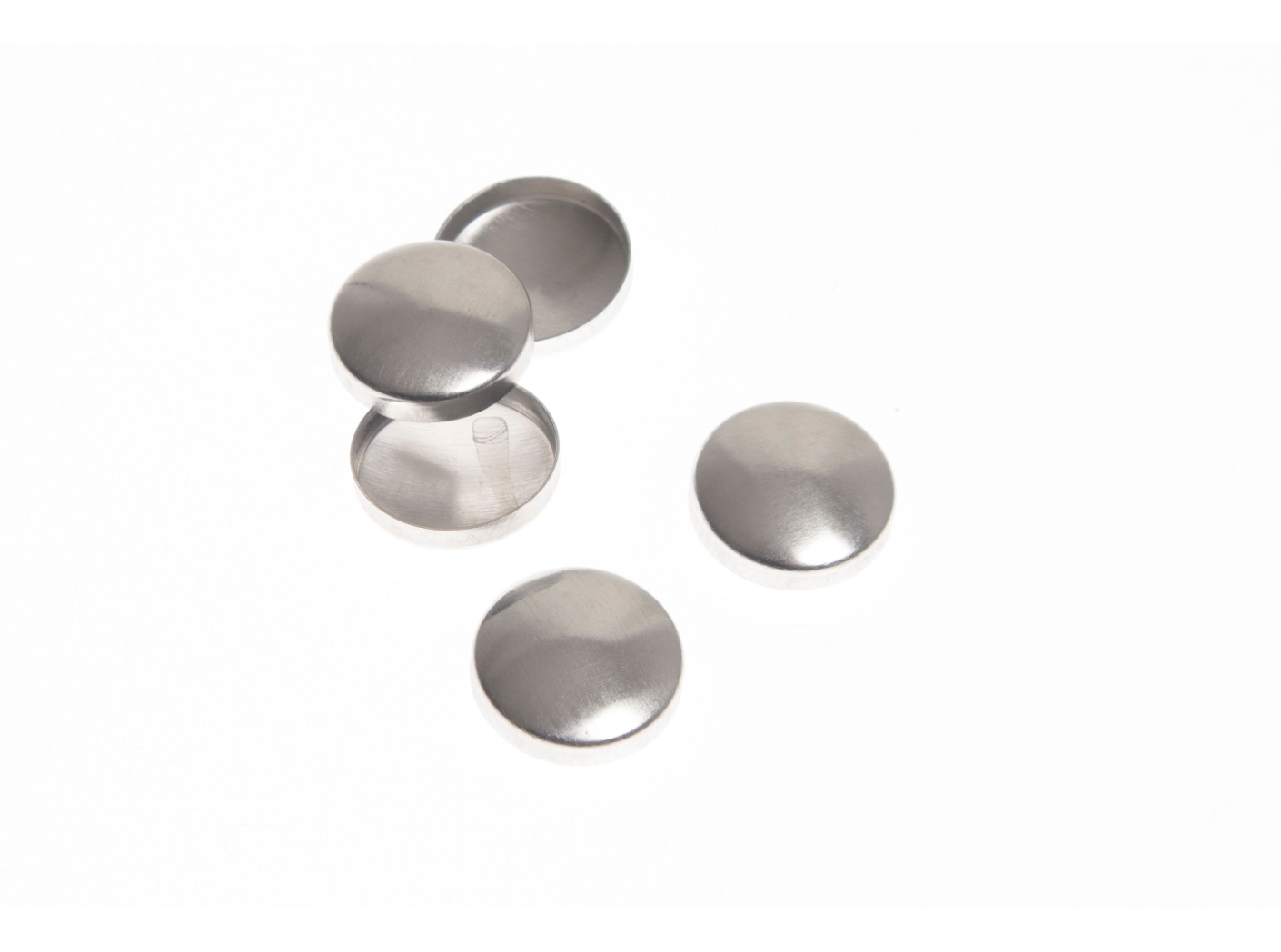 Button mould MA32 top aluminum, Ø18,0mm, 500pc/fp Button mould MA32 top aluminum, Ø18,0mm, 500pc/fp