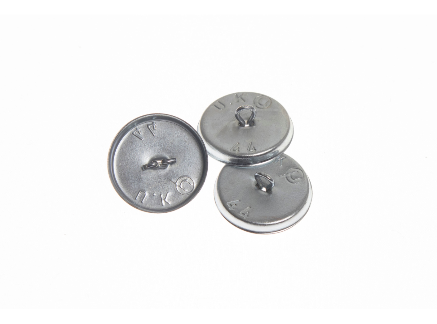 Button mould MA44 bottom loop, Ø24,72mm, 250pc/fp Button mould MA44 bottom loop, Ø24,72mm, 250pc/fp