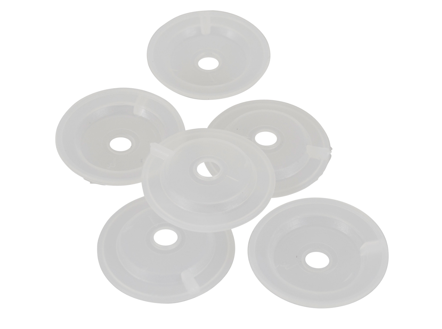 Bowled washer plastic 34-24, 1000pc/fp Bowled washer plastic 34-24, 1000pc/fp