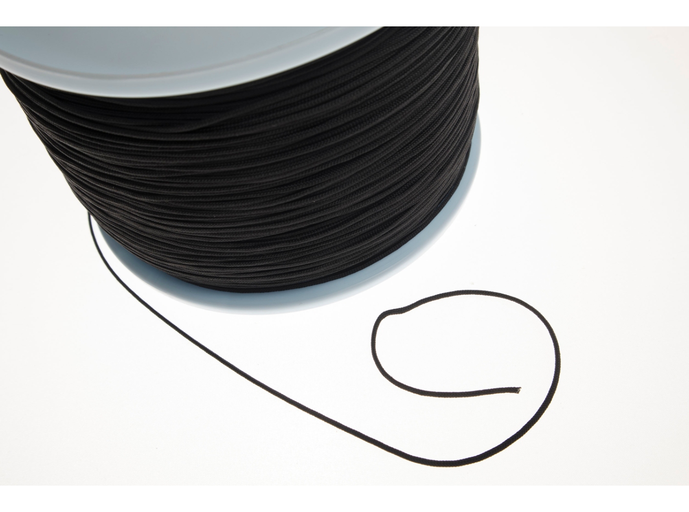 Gardinenschnur Black, 1,5mm, 500m/l Gardinenschnur Black, 1,5mm, 500m/l