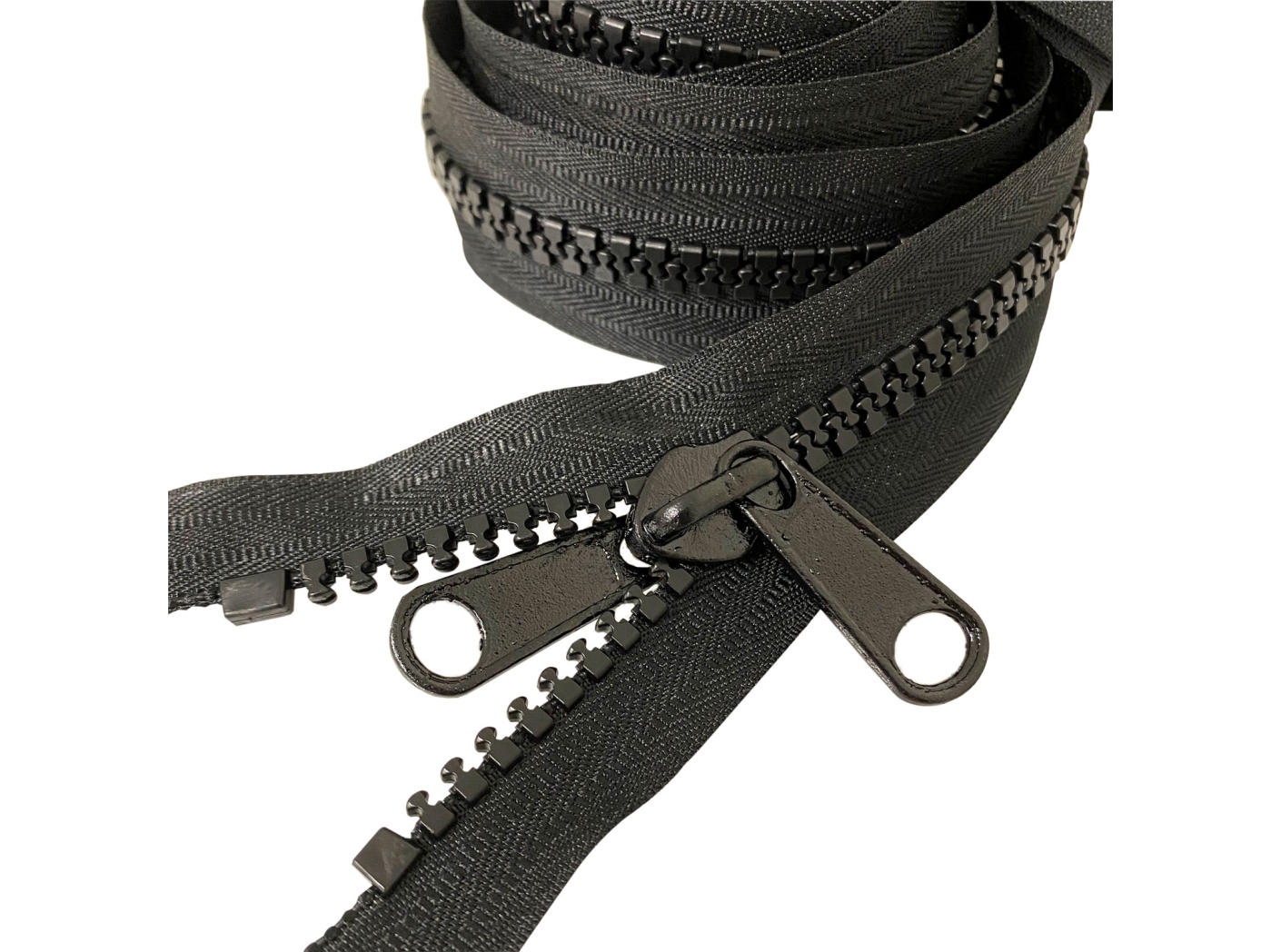Boat cover zipper divisible no 10 Black, 300cm Boat cover zipper divisible no 10 Black, 300cm