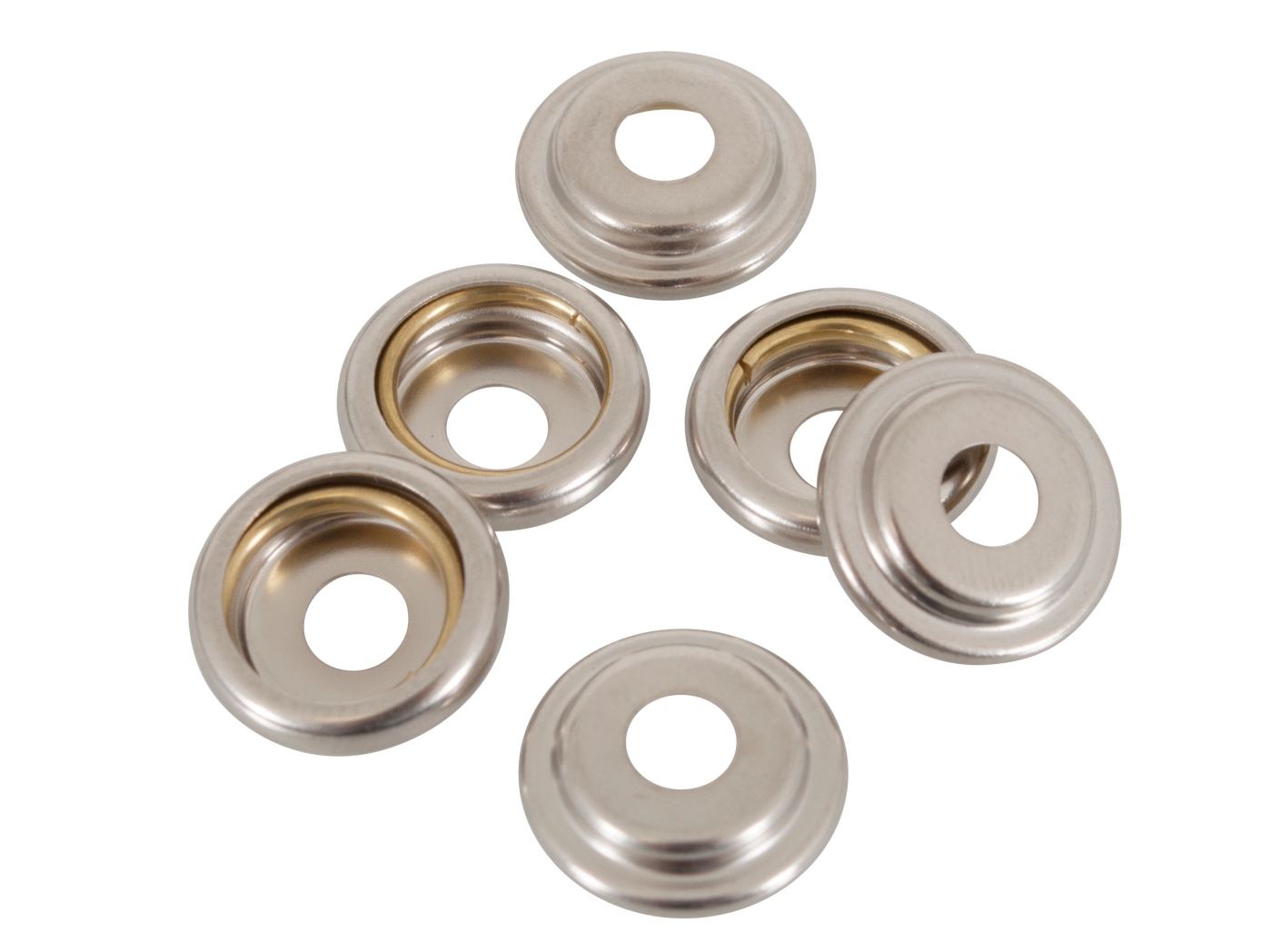 Press fasteners Spring Nickel plated, 1000pc/fp Press fasteners Spring Nickel plated, 1000pc/fp
