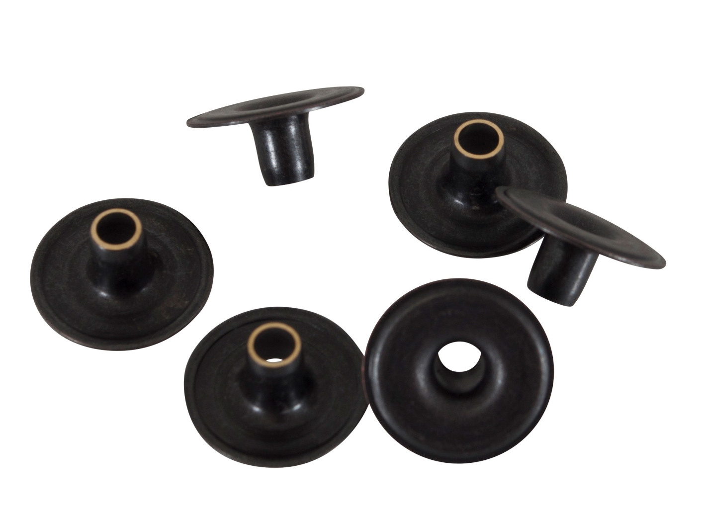 Press fasteners Eyelet Oxidized, 1000pc/fp Press fasteners Eyelet Oxidized, 1000pc/fp