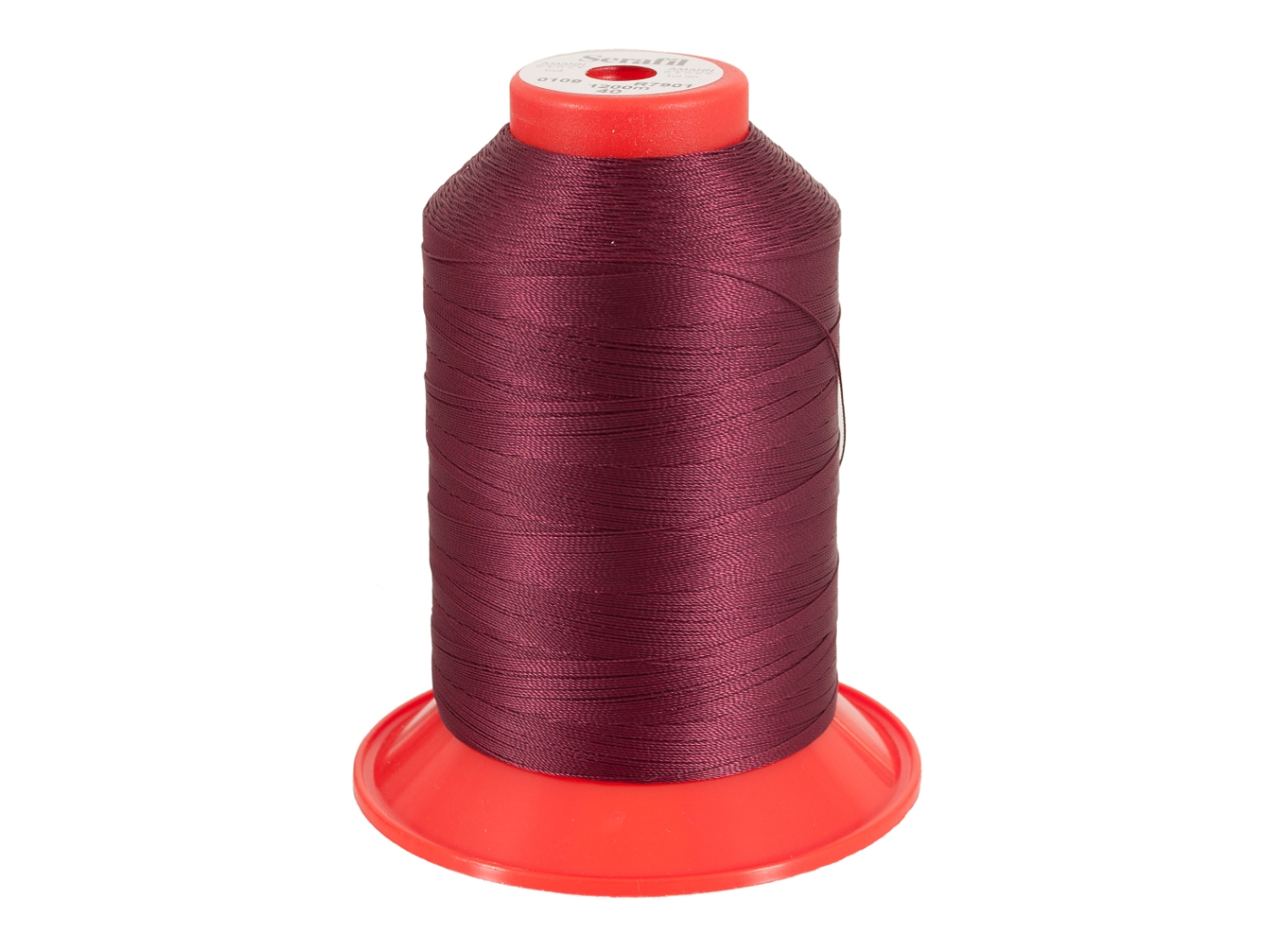 Sewing thread Serafil 40, 109 Wine red, 1200m/rl Sewing thread Serafil 40, 109 Wine red, 1200m/rl