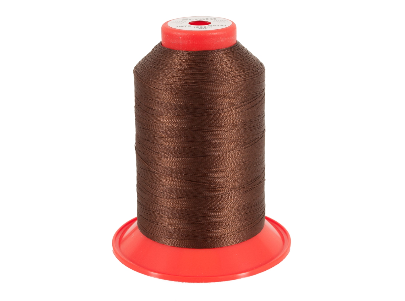 Sewing thread Serafil 40, 975 Dark brown, 1200m/rl Sewing thread Serafil 40, 975 Dark brown, 1200m/rl