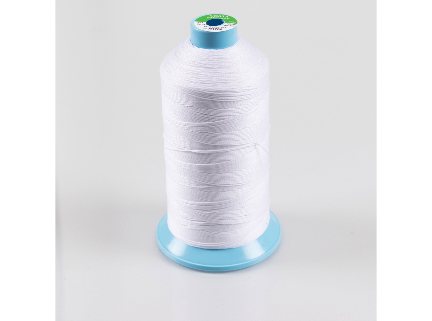 Sewing thread Terko Satin 12, R1700 White, 1000m/rl Sewing thread Terko Satin 12, R1700 White, 1000m/rl