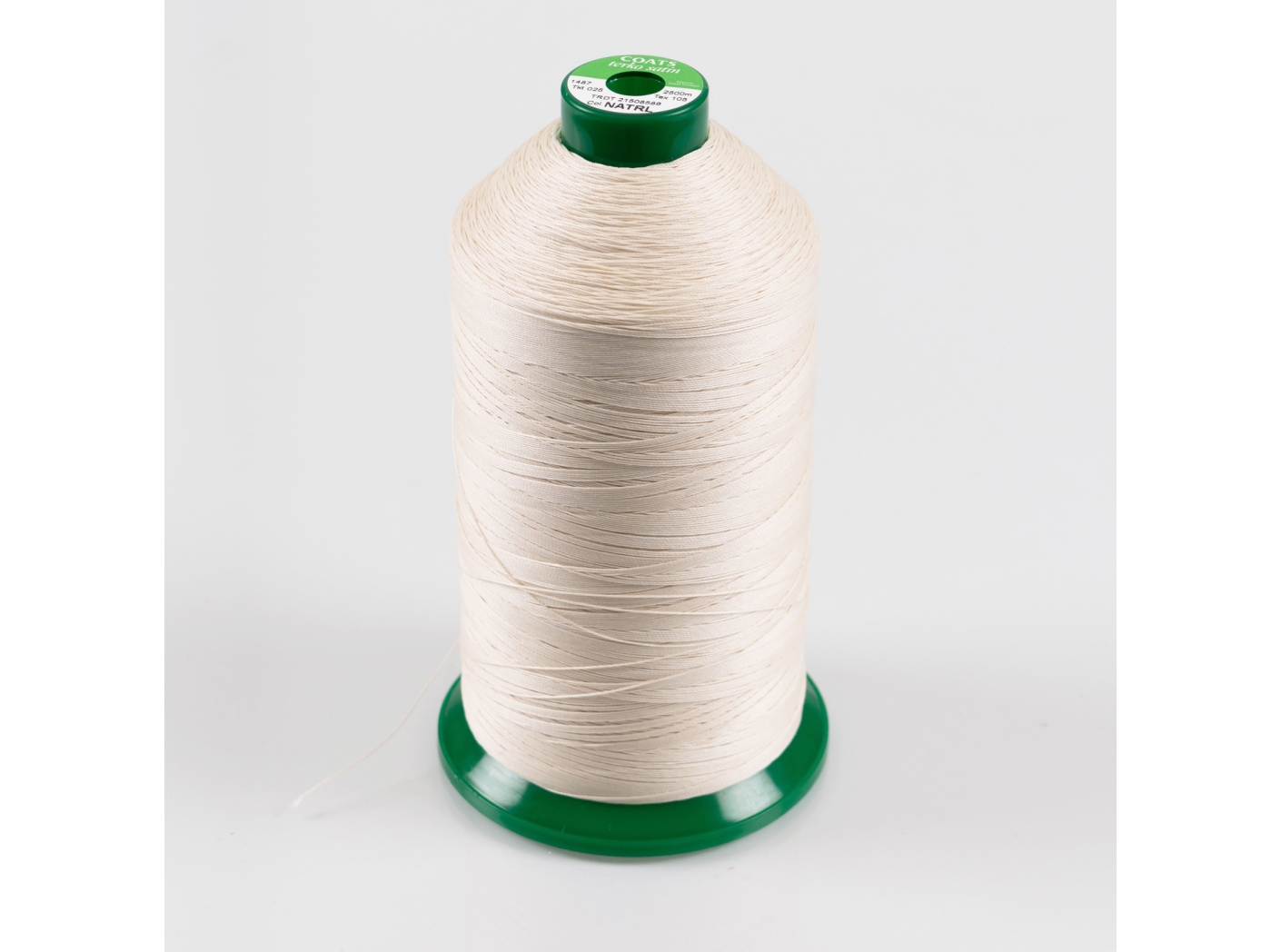 Sewing thread Terko Satin 25, Natrl, 2500m/rl Sewing thread Terko Satin 25, Natrl, 2500m/rl