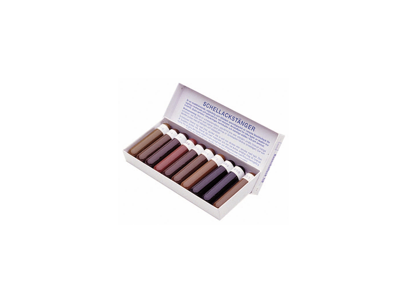 Schellac filler sticks no 1, 10pc/fp Schellac filler sticks no 1, 10pc/fp