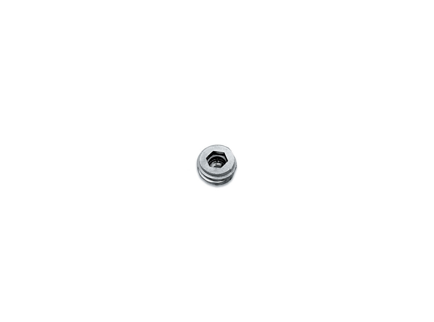 Fastener fittings Kea round with M8 nut, Ø22mm Fastener fittings Kea round with M8 nut, Ø22mm
