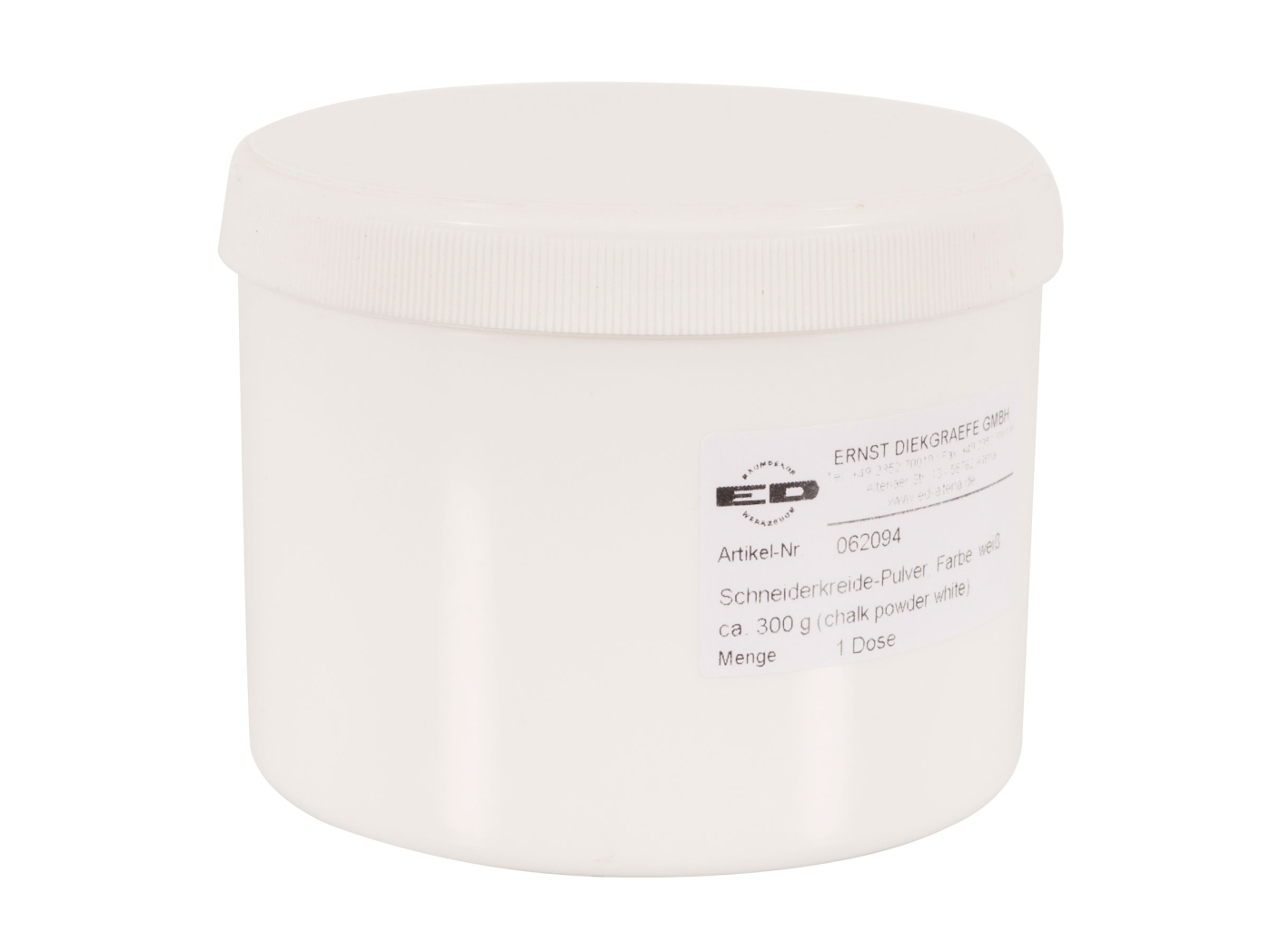 Chalk powder White, 300g Chalk powder White, 300g