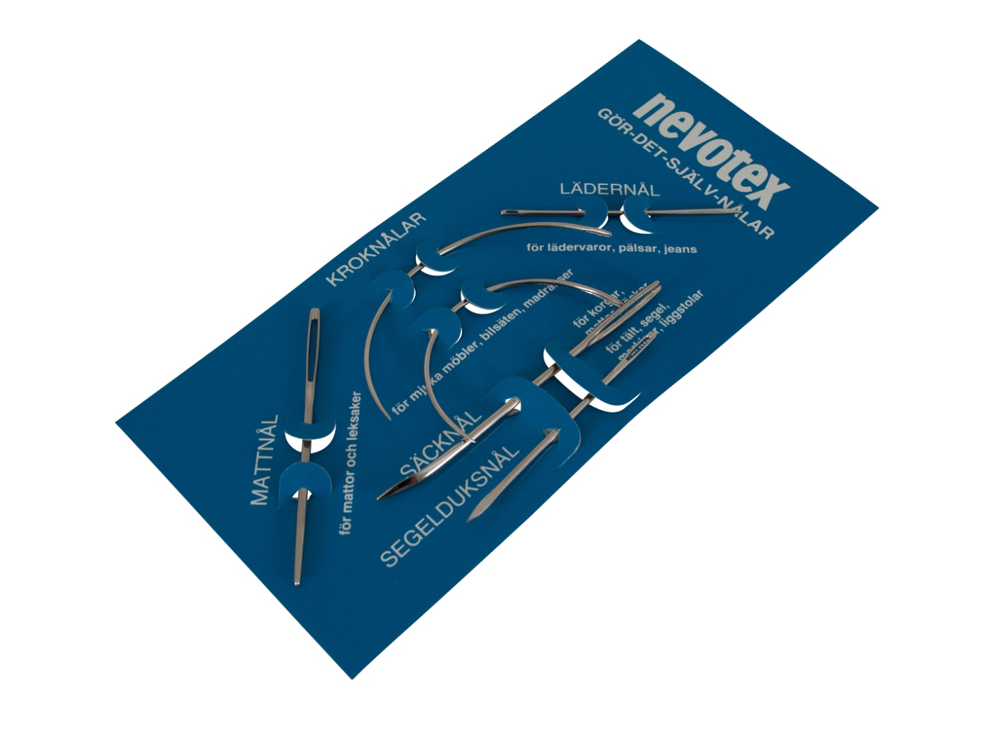 Needle set with 6 different needles Needle set with 6 different needles