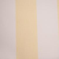 Awning fabric Docril Stripe 01263 White/Light yellow, 120cm