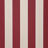 Awning fabric Docril Stripe 364 Red/Beige/White, 120cm