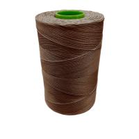 Sewing thread Serafil 15 waxed T90, 0186 Brown, 1000m/rl