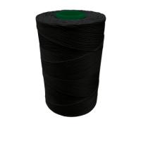 Sewing thread Serafil 15 waxed T90, 4000 Black, 1000m/rl