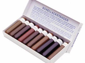Schellac filler sticks no 1, 10pc/fp Schellac filler sticks no 1, 10pc/fp