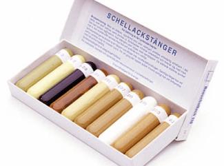 Schellac filler sticks no 2, 10pc/fp Schellac filler sticks no 2, 10pc/fp