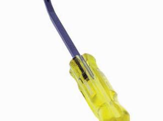 Staple remover Osborne 120 yellow plastic shaft Staple remover Osborne 120 yellow plastic shaft