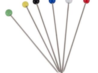 Upholstery pin no 3 Mix colors, 50mm, 100pc/fp Upholstery pin no 3 Mix colors, 50mm, 100pc/fp