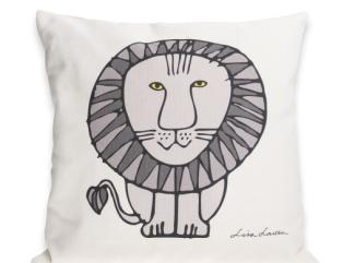 LEO Grey on Off-white 40x40 LEO Grey on Off-white 40x40