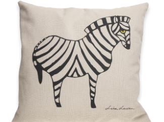 ZEBRA black on sand 40x40 ZEBRA black on sand 40x40