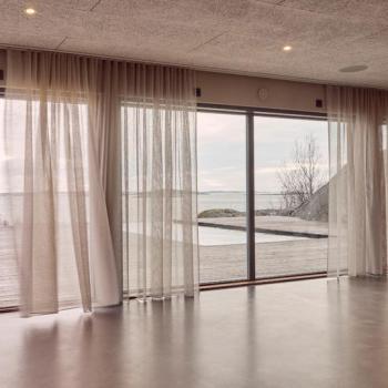 Flame-retardant curtain collections