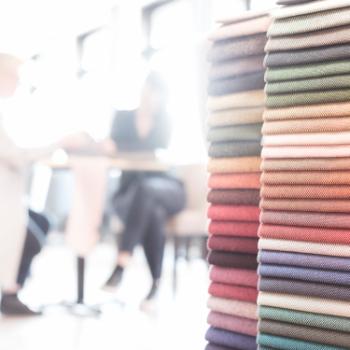 Sample collection upholstery materials