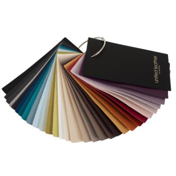 Sample collections artificial leather