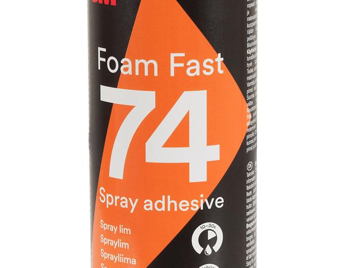 Spray glue 3M 74, 0,5lit Spray glue 3M 74, 0,5lit