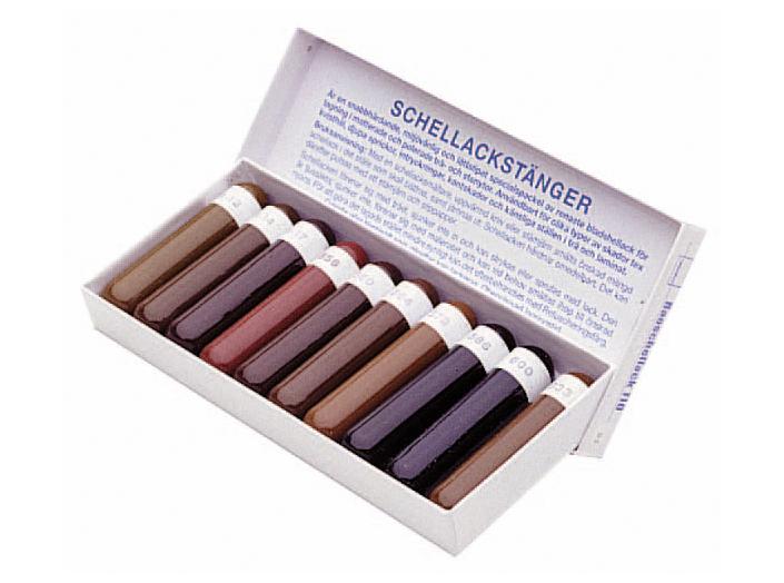 Schellac filler sticks no 1, 10pc/fp Schellac filler sticks no 1, 10pc/fp
