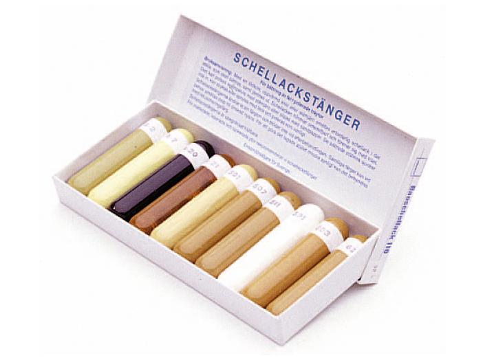 Schellac filler sticks no 2, 10pc/fp Schellac filler sticks no 2, 10pc/fp